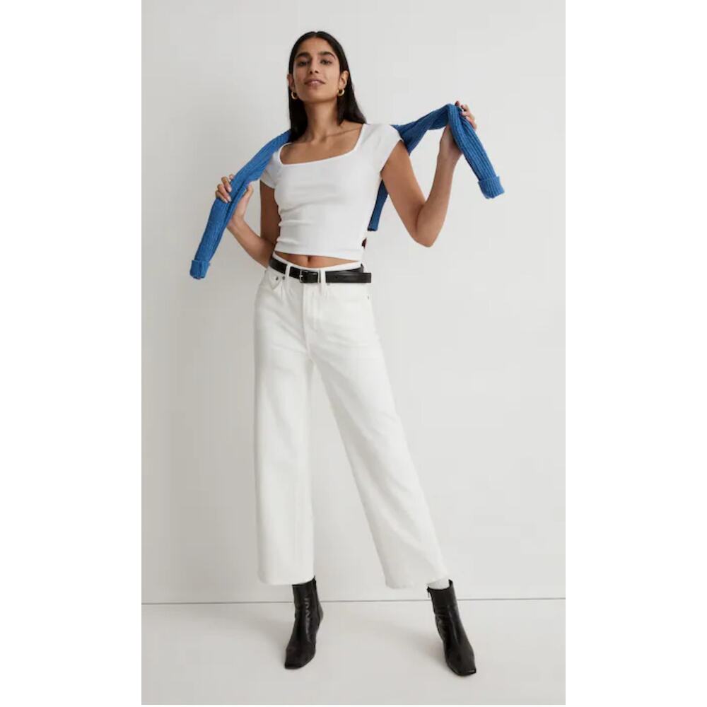 Madewell Perfect Vintage Wide Leg Crop
 Jean